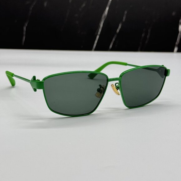 NEW BOTTEGA VENETA BV1185S 004 AVIATOR GREEN WOMEN SUNGLASSES BOTTEGA VENETA main image 9
